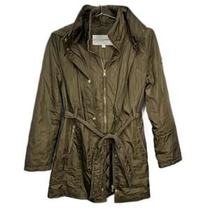 Khaki Green Jessica Simpson Hooded Anorak Jacket Medium